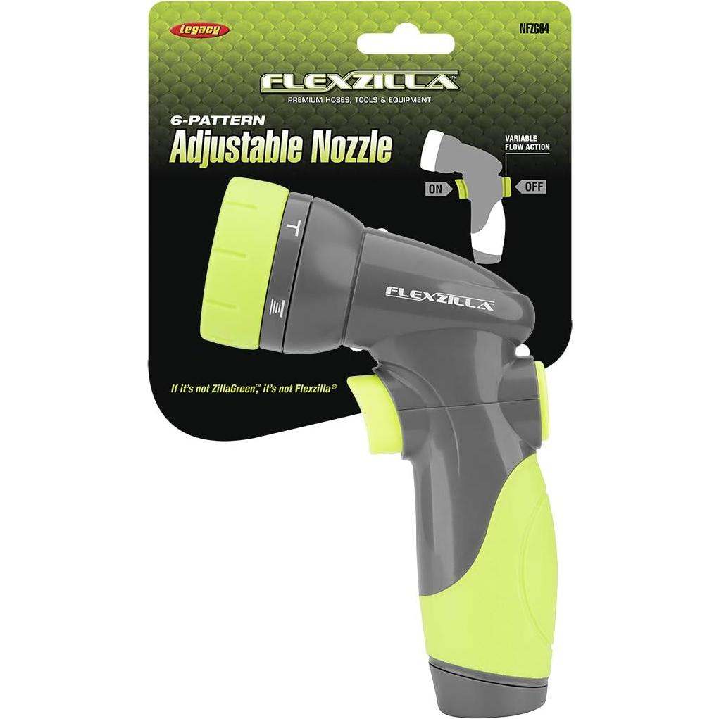 Pulverizador de Jardín Flexzilla 6 Patrones Ajustable Duradero