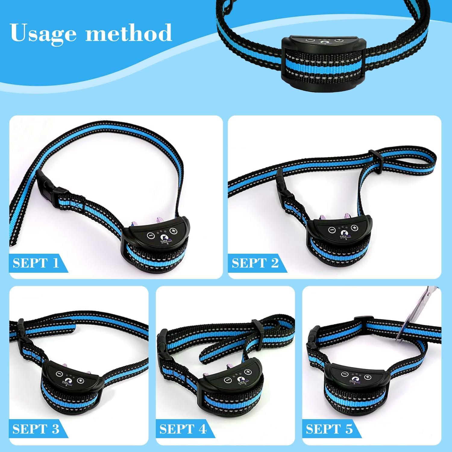 Collar de Reemplazo para Entrenamiento de Perros Thowapou - Ajustable, 2 Piezas