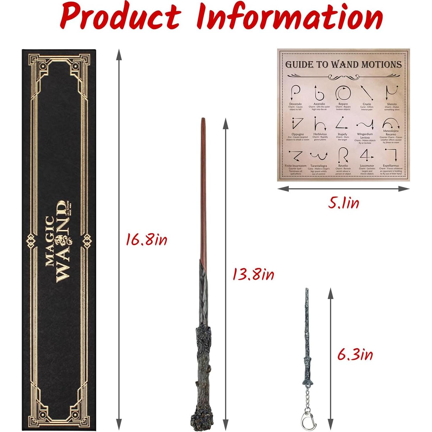 Varita Mágica KingVows para Niños con Guía y Regalo