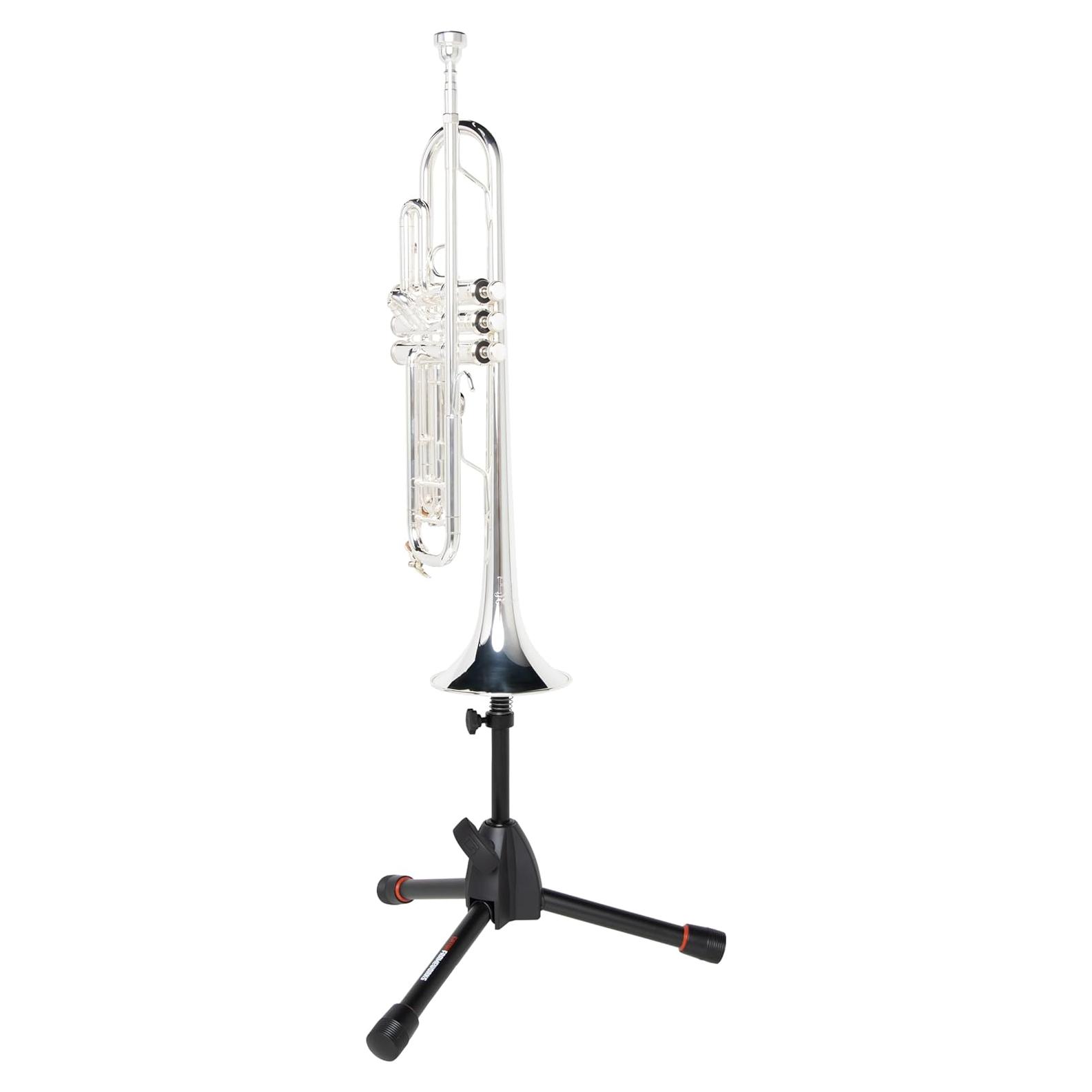 Soporte trípode Gator Frameworks para trompeta Bb estándar