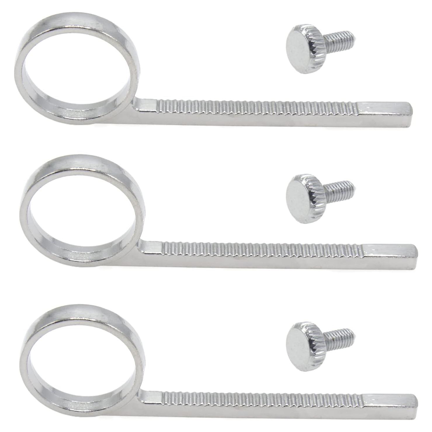 Anillo de dedo deslizante para trompeta Cheerock 3 piezas