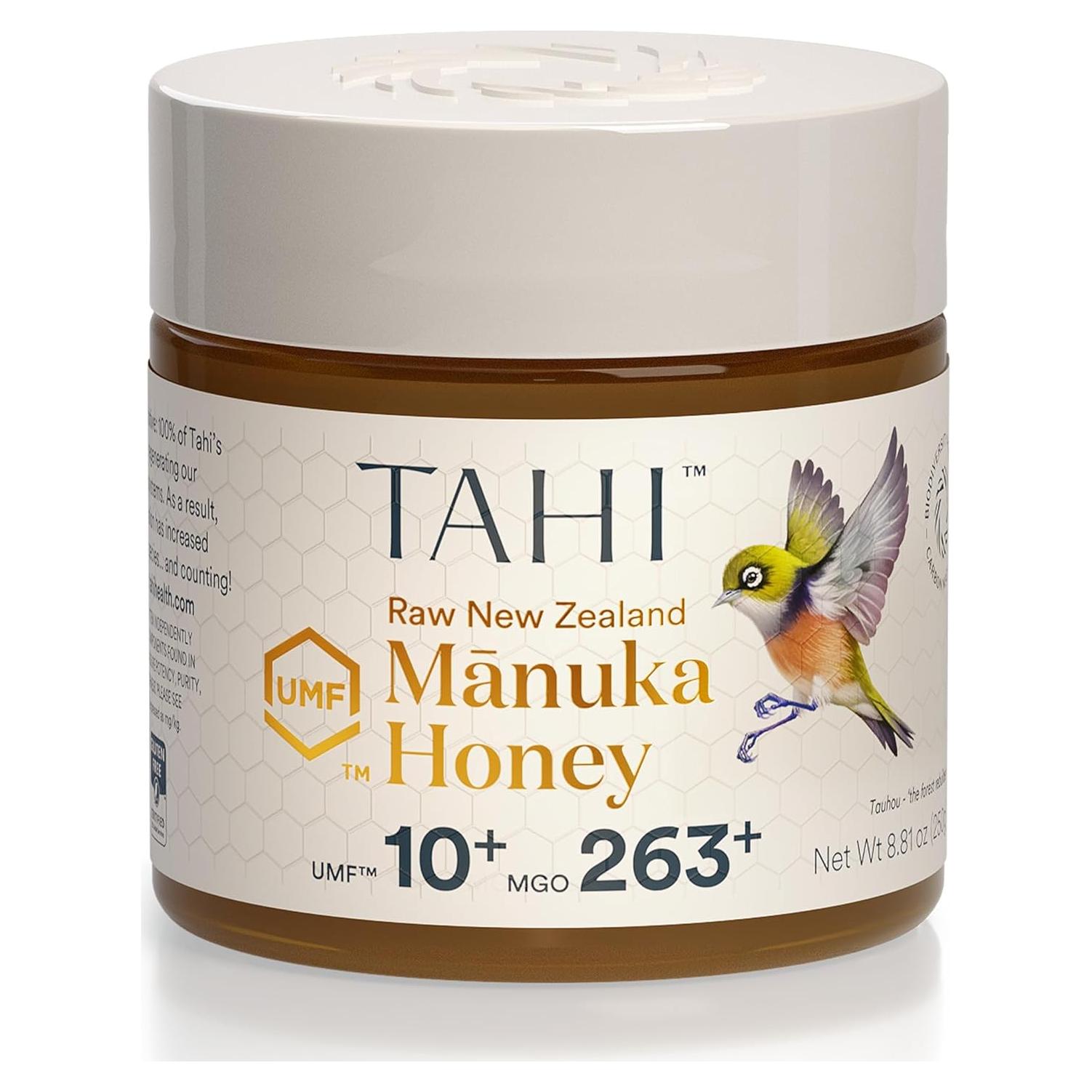 Miel Cruda Manuka Tahi UMF 10+ MGO 263+ 250g Nueva Zelanda
