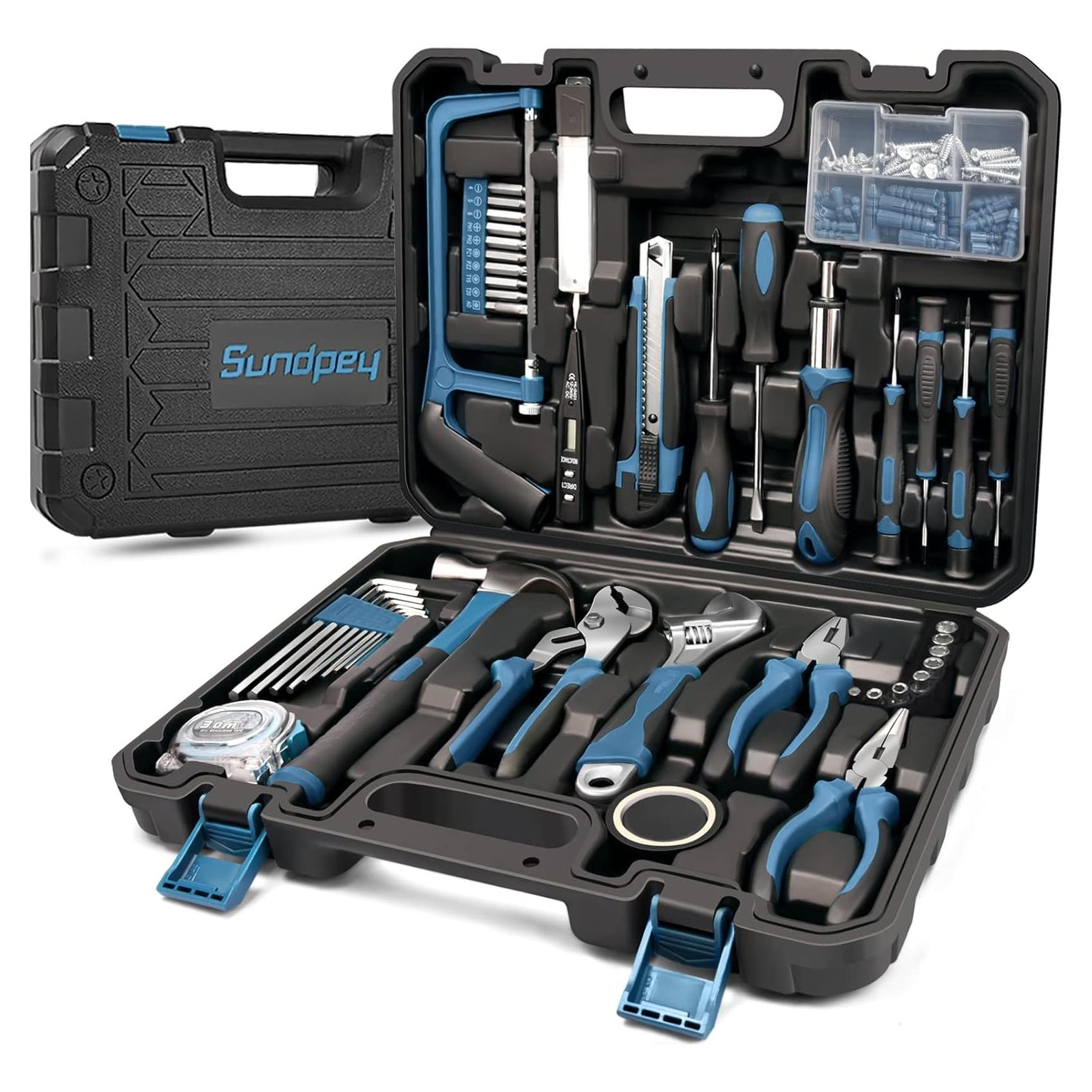 Kit de Herramientas Sundpey 148 Piezas - Básico para el Hogar
