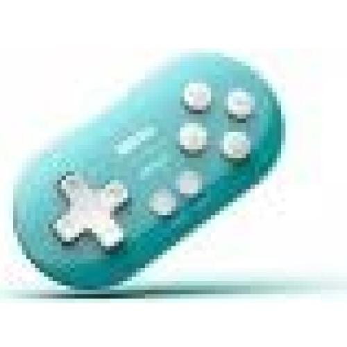 Controlador Mini 8Bitdo Zero 2 Bluetooth Turquesa para Juegos