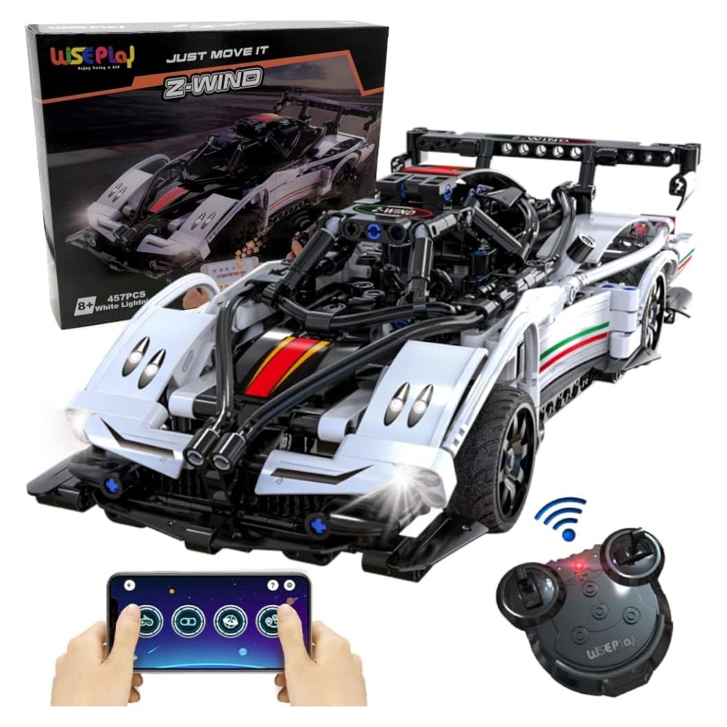 Kit de Construcción Coche RC WisePlay 1,01 kg 457 Piezas