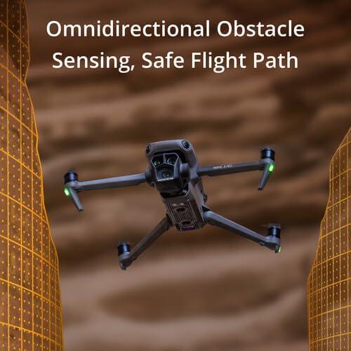 DJI Mini 5 Pro Fly More Combo with DJI RC 2 Controller, 1-Inch CMOS 4K Drone for Beginners with Omnidirectional Obstacle Sensing, ActiveTrack 360, 225 Gimbal Rotation, 3 Batteries Bundle