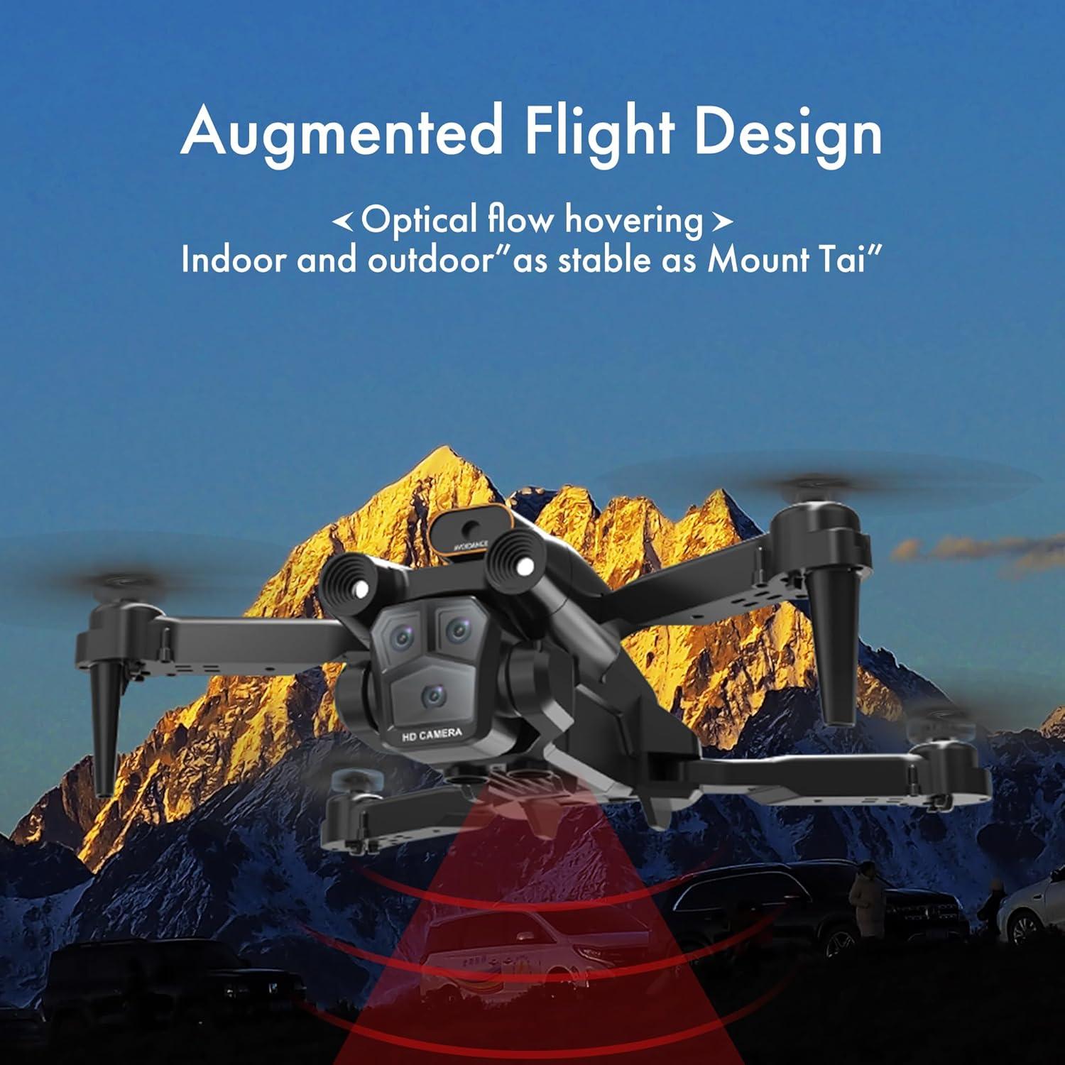 Dron Plegable TIMEONIA C12 con Cámara 1080p y Control App