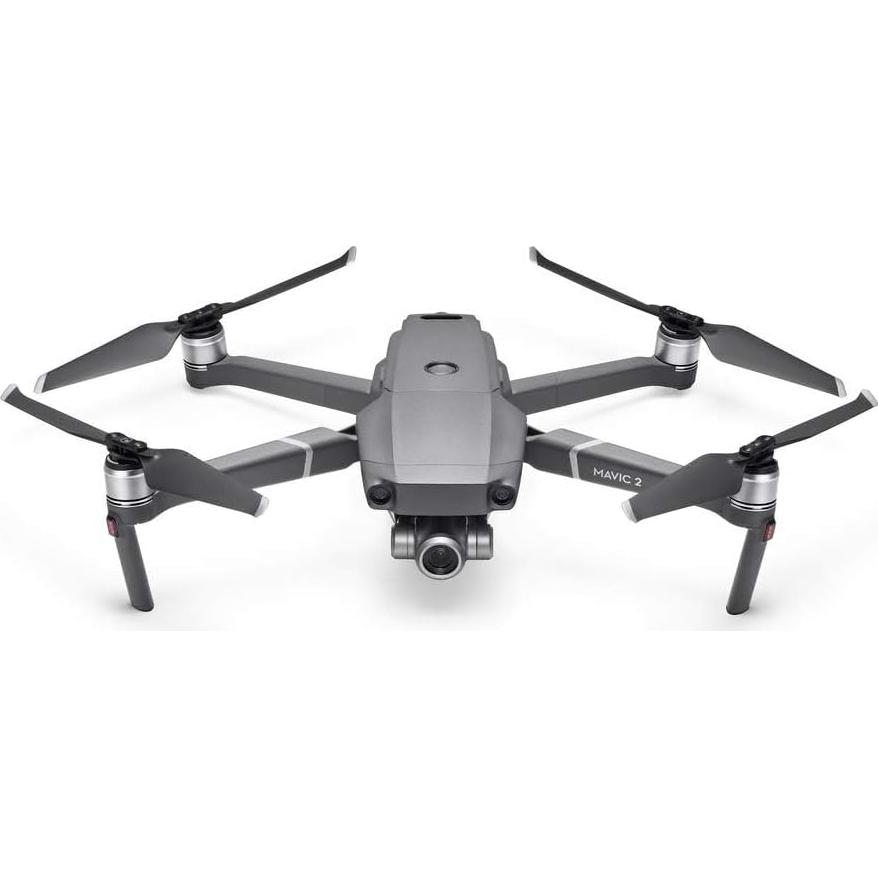 DJI Mavic 2 Zoom - Drone Quadcopter UAV with Smart Controller Optical Zoom Camera 3-Axis Gimbal 4K Video UAV 12MP 1/2.3" CMOS Sensor, up to 48mph, Gray