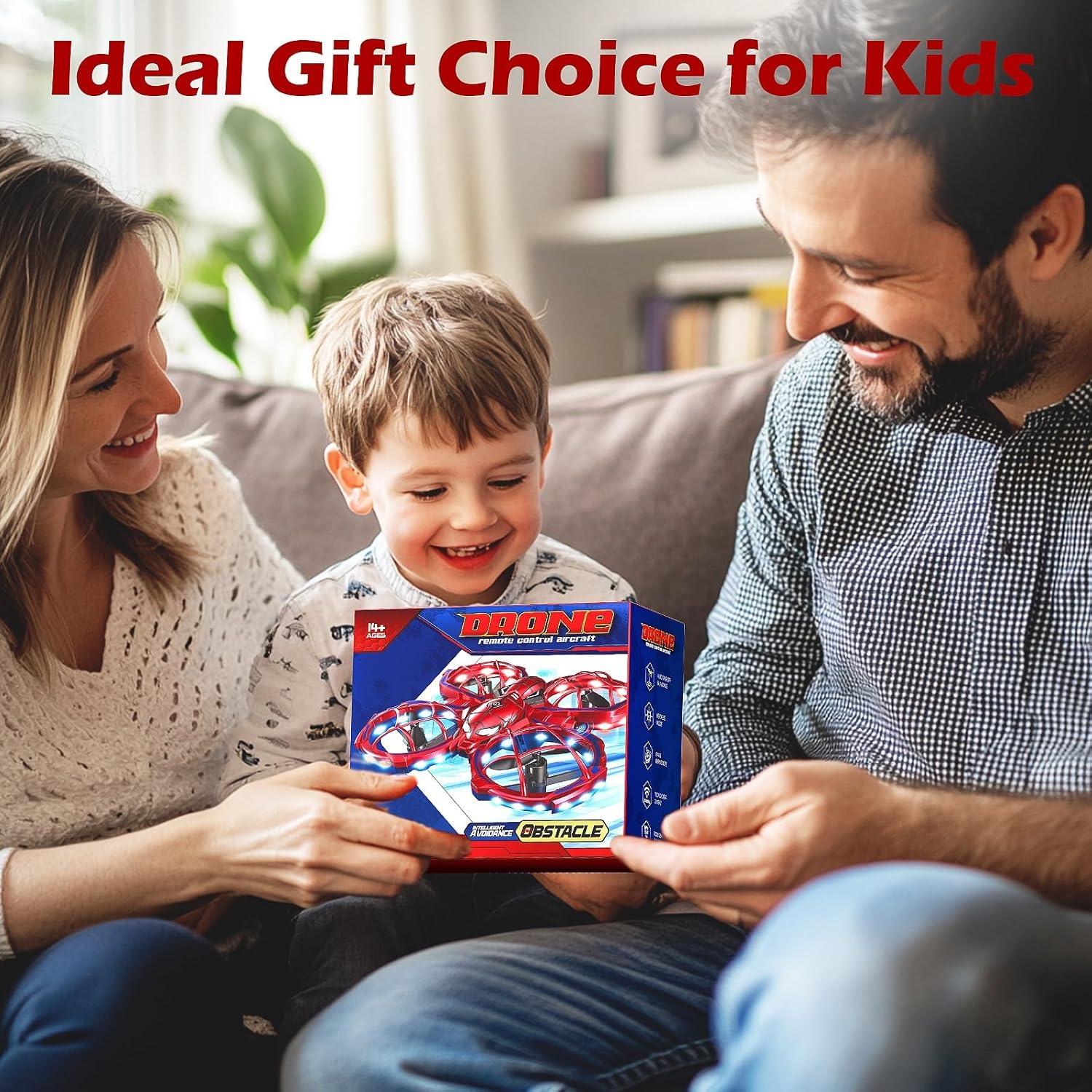 Mini Drone Zappyway para Niños 3-10 Años, 360° Giros, Evita Obstáculos