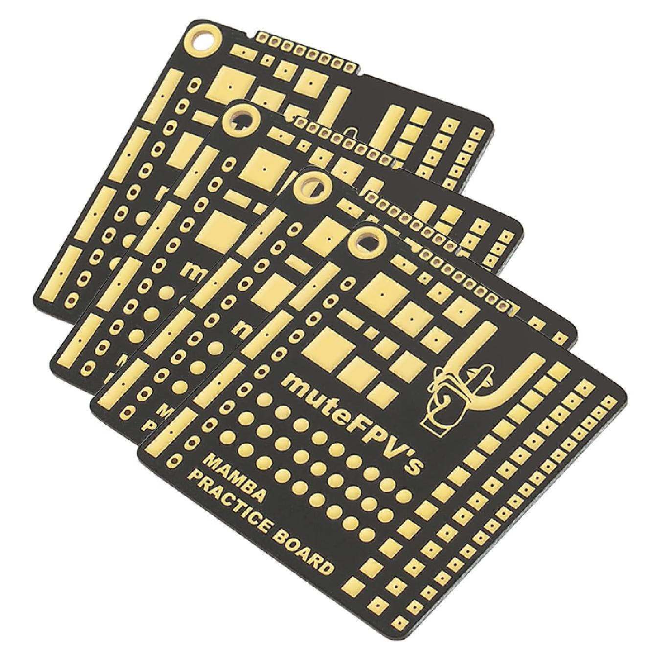 Placa de Práctica de Soldadura Diatone Mamba 4 Piezas FPV