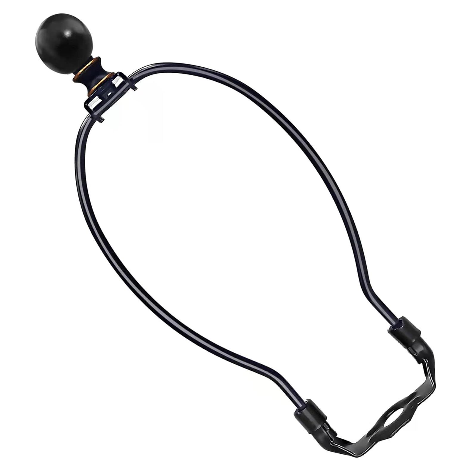 Soporte de Arpa de Lámpara ECUDIS 21.2 cm Negro y Bronce