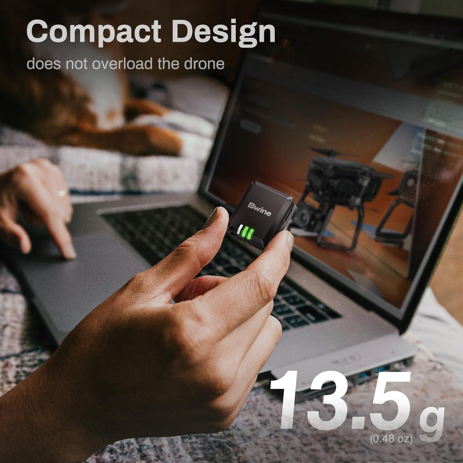 Módulo ID Remoto Bwine B112 GPS para Drones - 5 Horas Batería