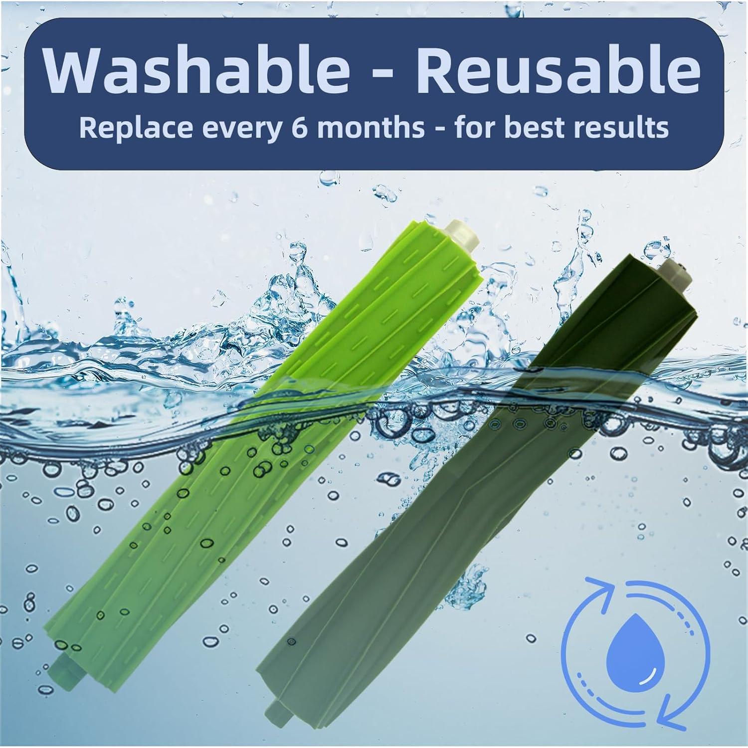 Cepillos de goma para iRobot Roomba Combo J7+/J7 Plus