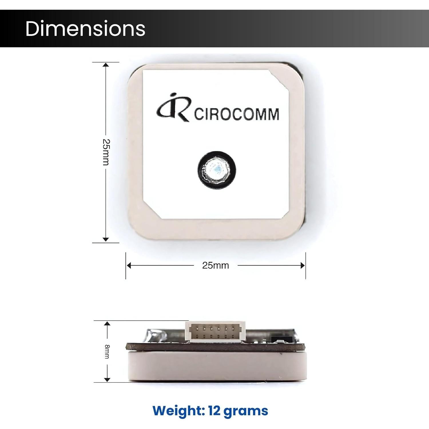 Módulo GPS AERO SELFIE M10G-5883L para Drones - U-BLOX M10