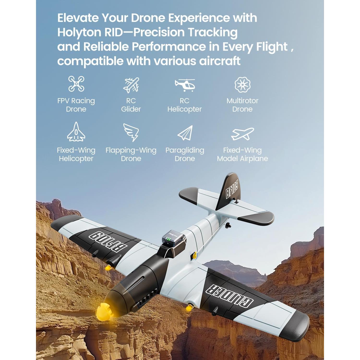 Módulo de Identificación Remota Holyton RID para Drones GPS