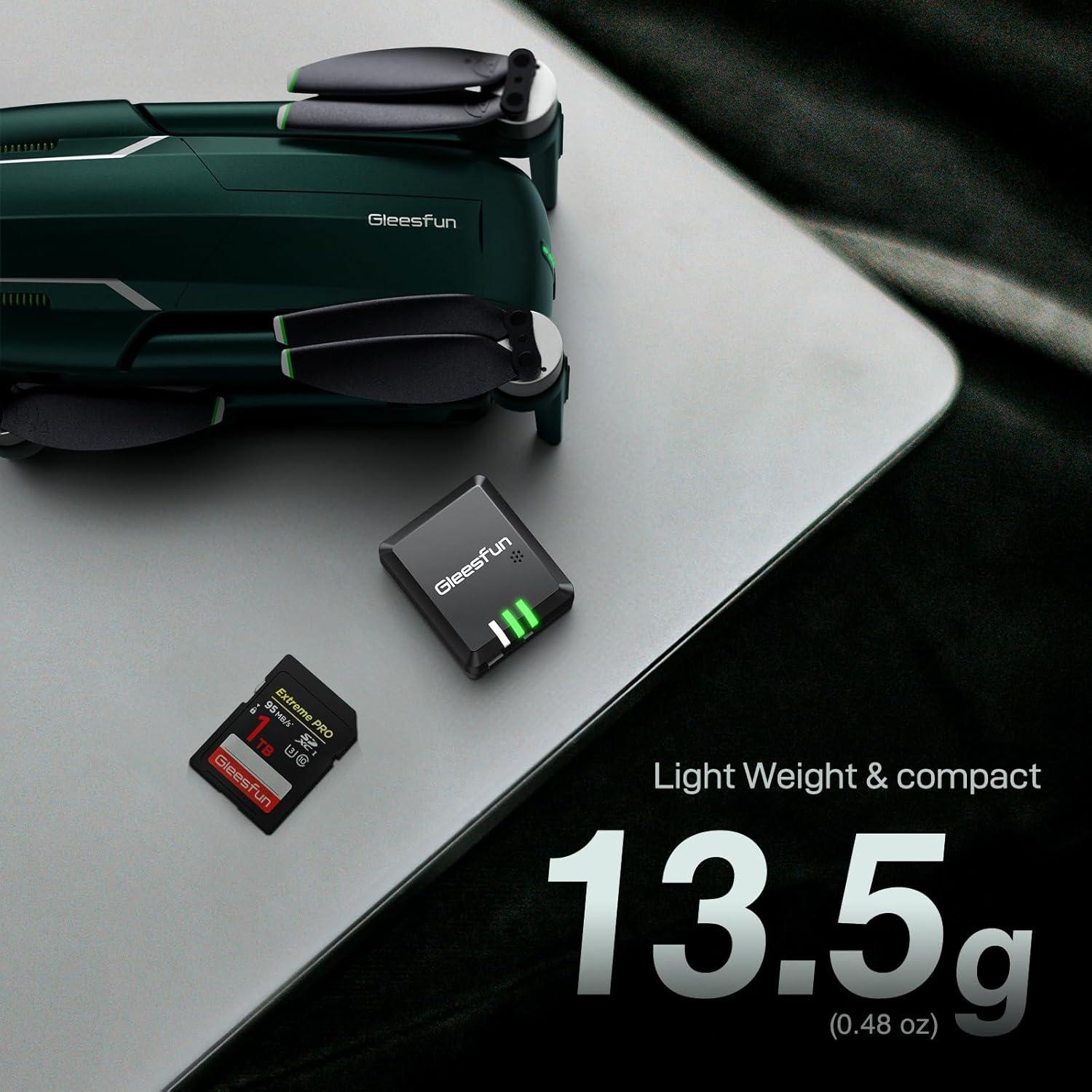 Módulo de ID Remoto Gleesfun G115S para Drone con Buzzer y GPS