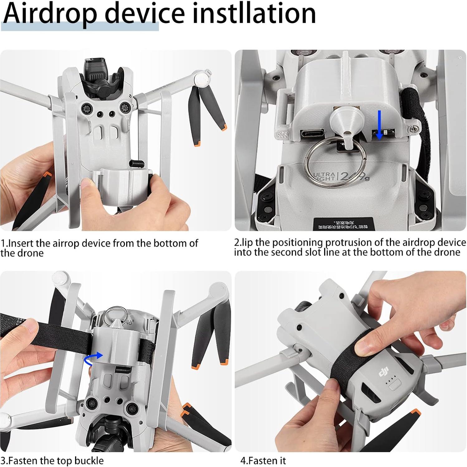 Sistema de Lanzamiento Aéreo Universal Amanely WG-01 para Drones