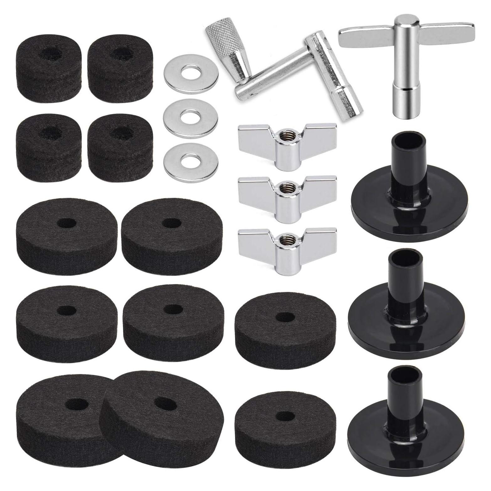 Facmogu 23PCS Accesorios para Platillos - Fieltros y Llaves