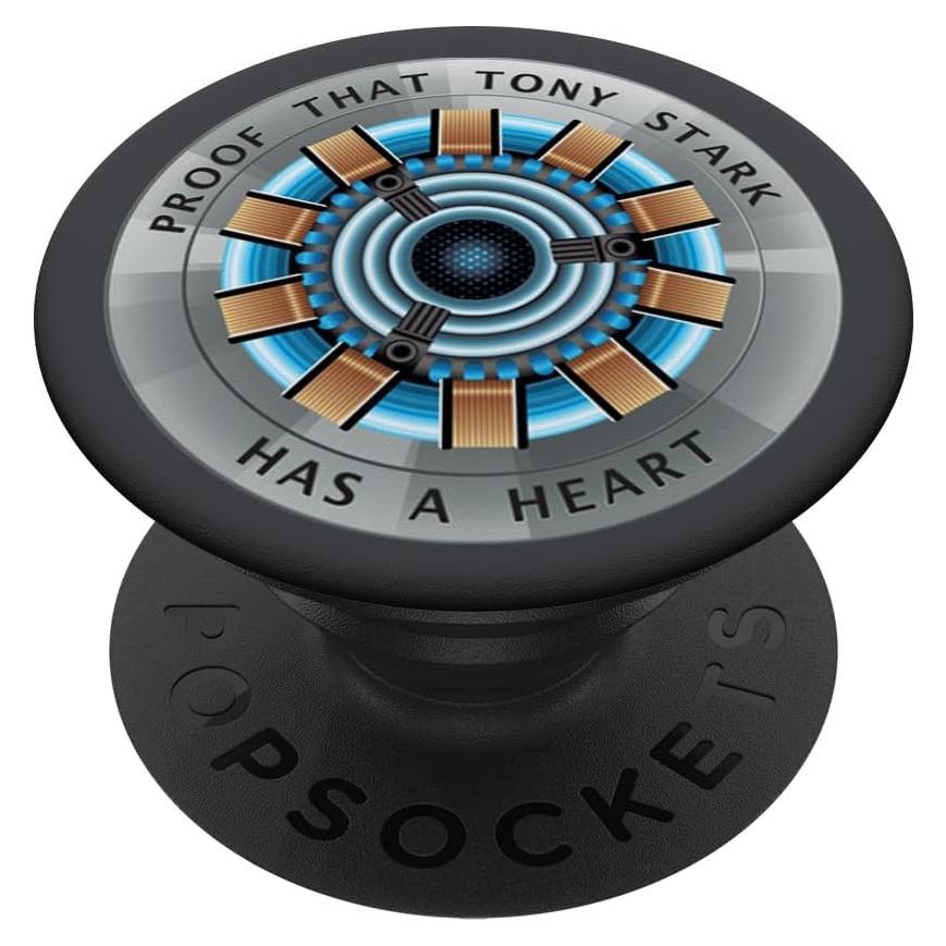 PopSockets Marvel Iron Man PopGrip Adhesivo 4x1.3 cm