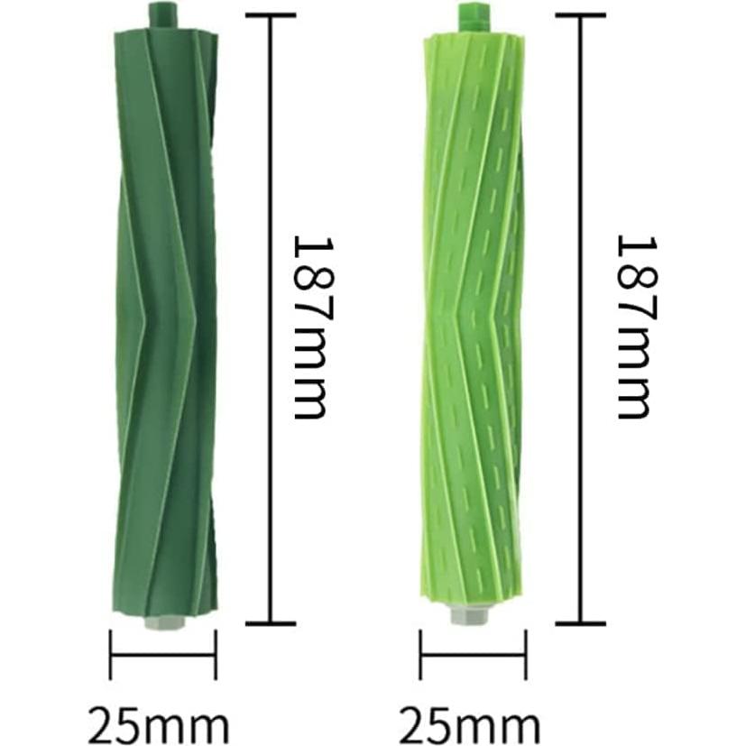 Rodillos de Repuesto de Goma ANBOO para iRobot Roomba i3 i4 i6 i7 i8