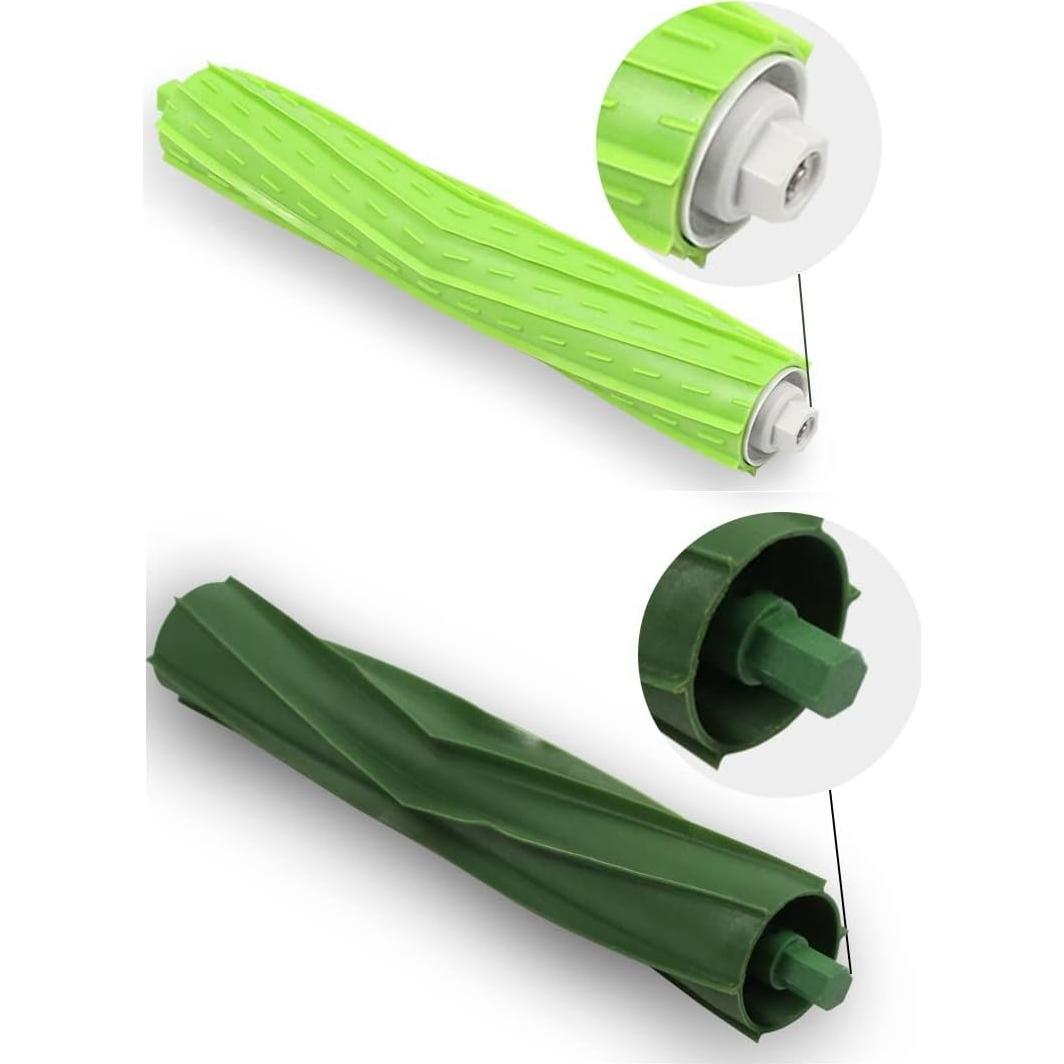 Rodillos de Repuesto de Goma ANBOO para iRobot Roomba i3 i4 i6 i7 i8