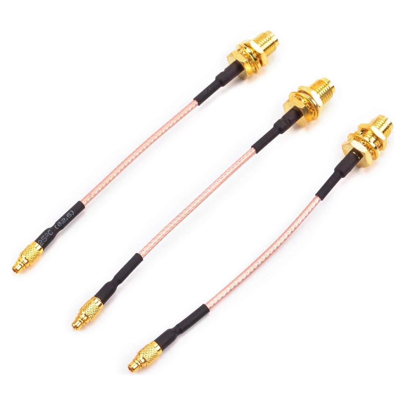 Adaptador de Antena FPV FPVKing MMCX a SMA Femenino 95mm