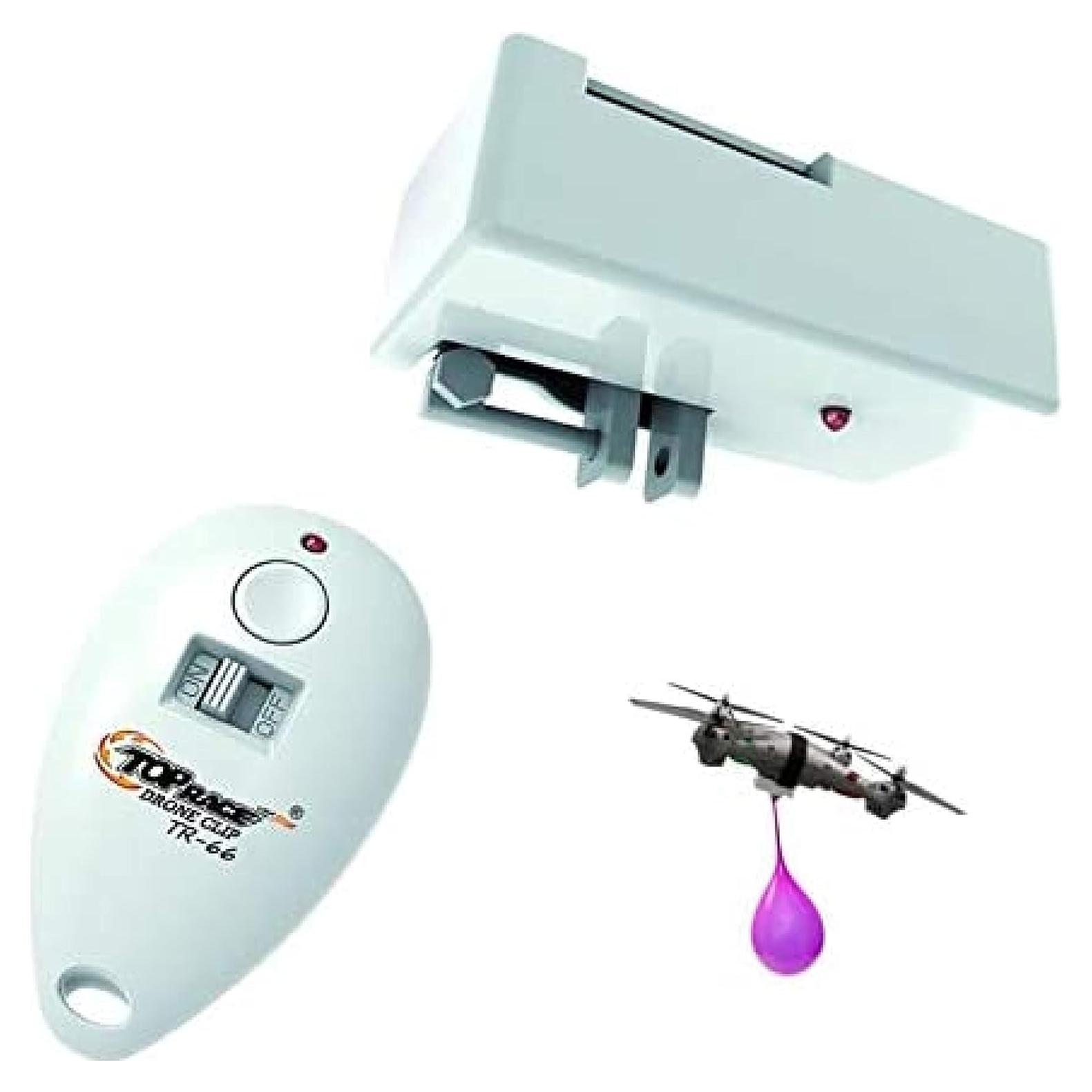 Clip de Drone Top Race TR66 - Lanzador de Objetos 54.86 m