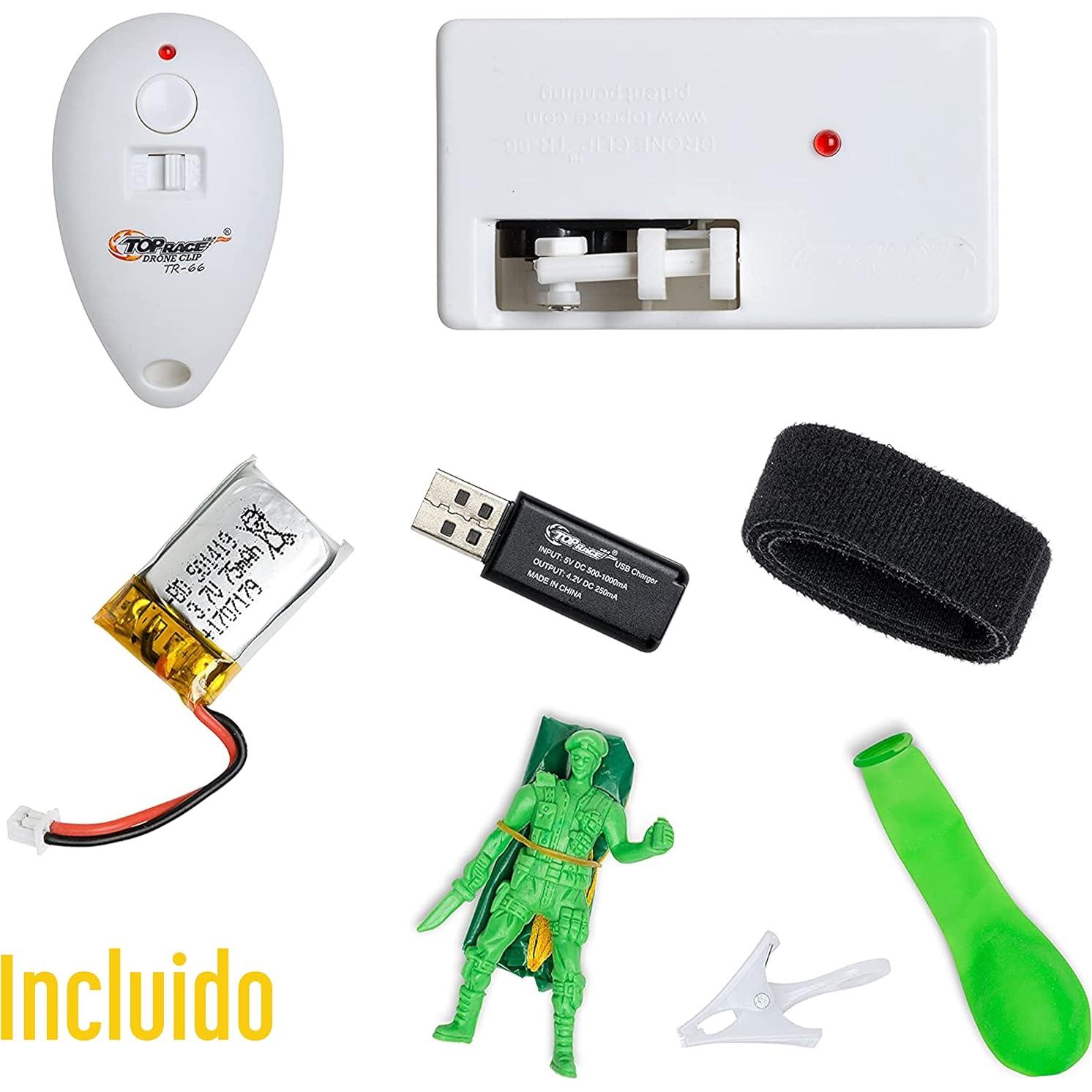 Clip de Drone Top Race TR66 - Lanzador de Objetos 54.86 m