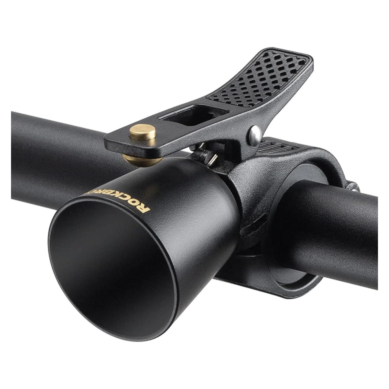 Campana de Bicicleta ROCKBROS Clásica Negra con Sonido Alto