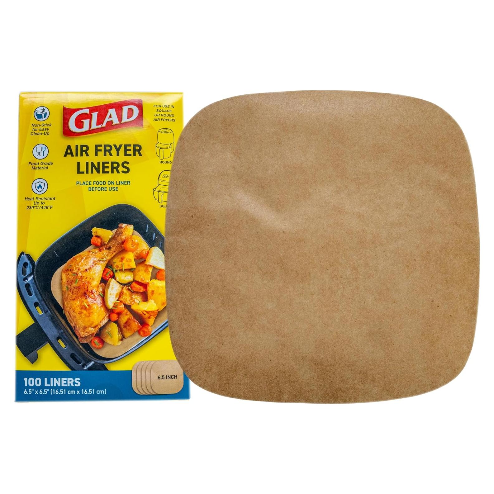 Forros para Freidora de Aire Glad 16.5 cm - 100 Unidades Antiadherentes