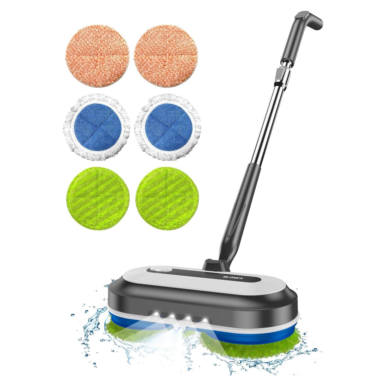 Mopa Eléctrica Inalámbrica BLONEX con Tanque 290ml y LED