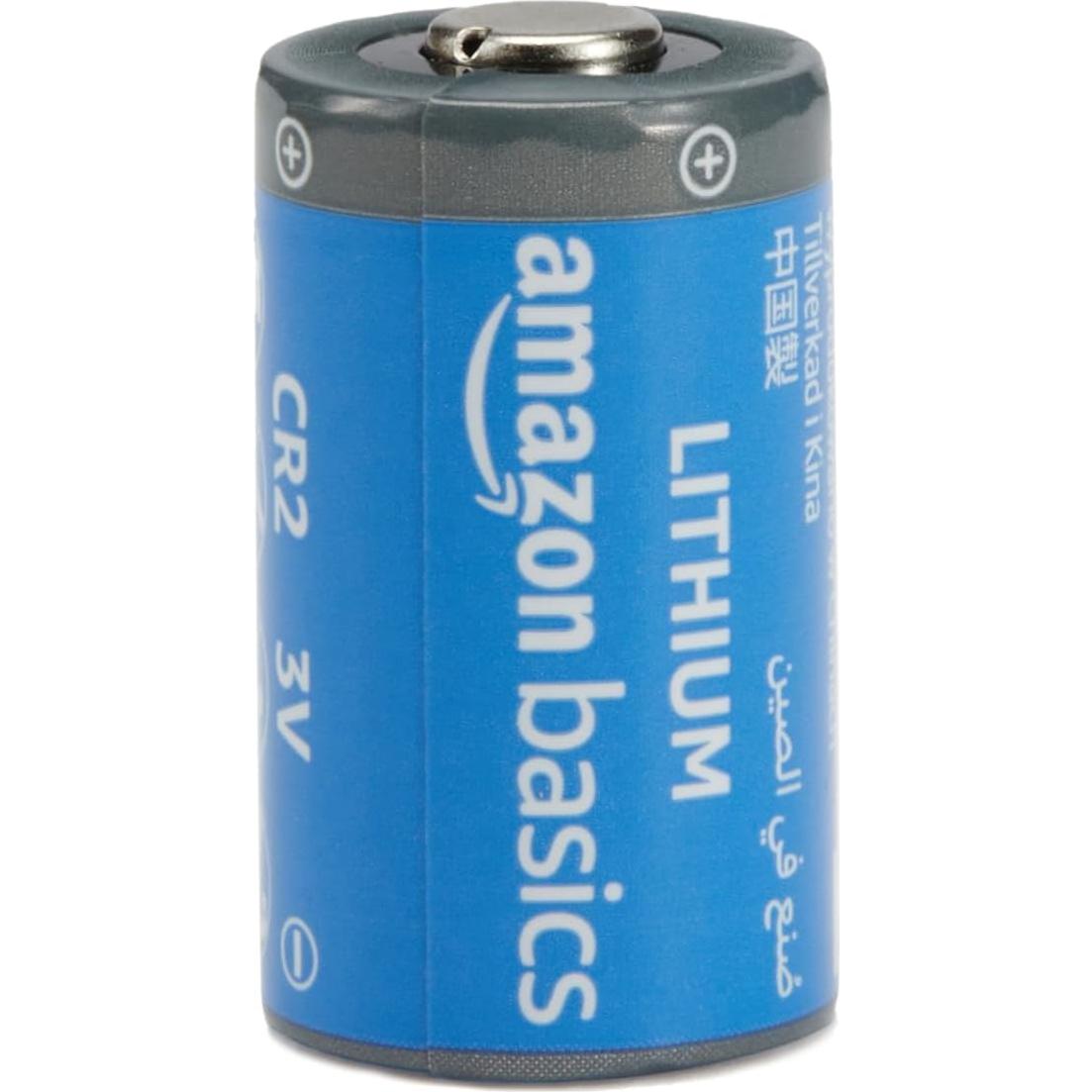 Baterías de Litio CR2 Amazon Basics 3V Paquete de 4