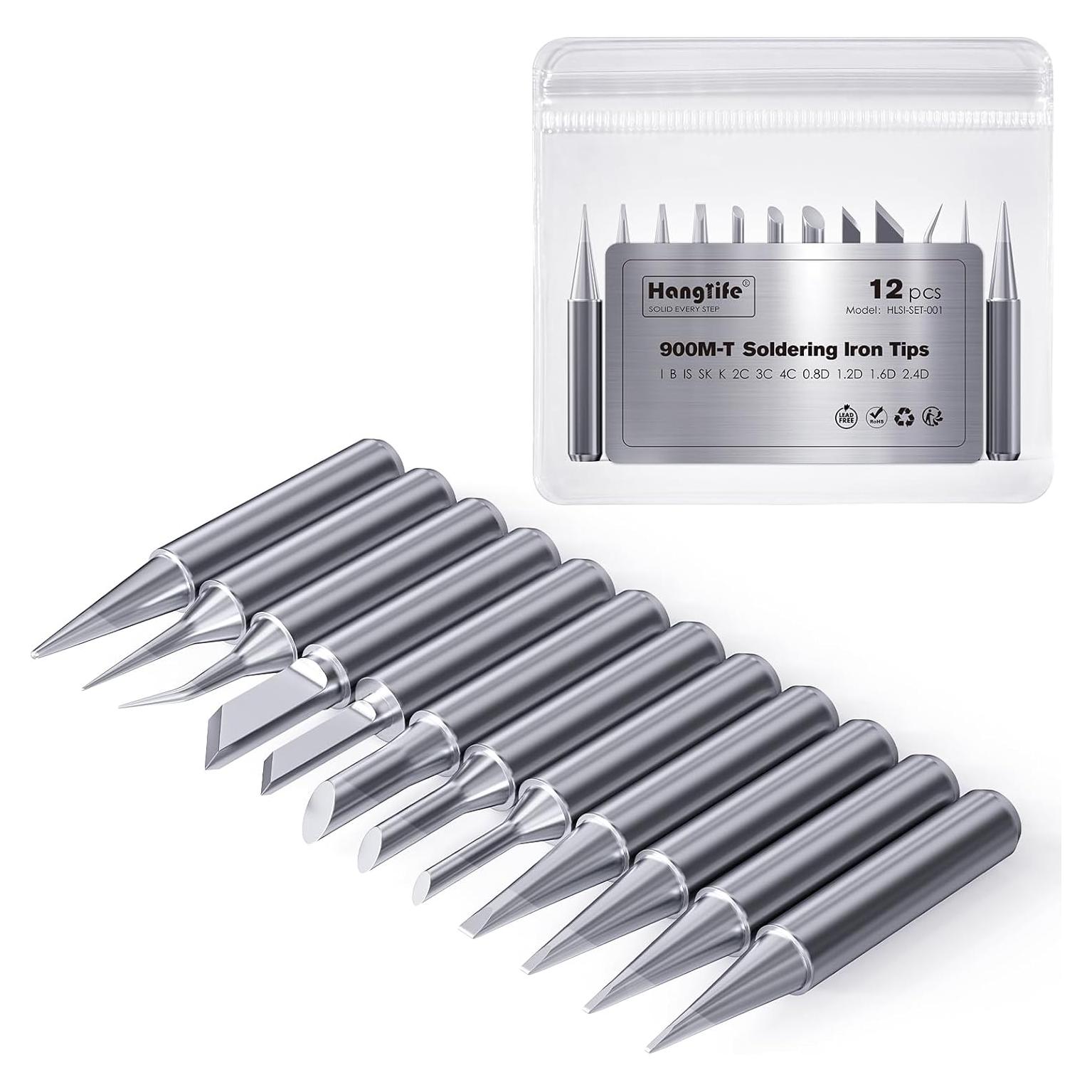 Puntas de Soldadura 900M Hanglife - 12 Piezas de Reemplazo