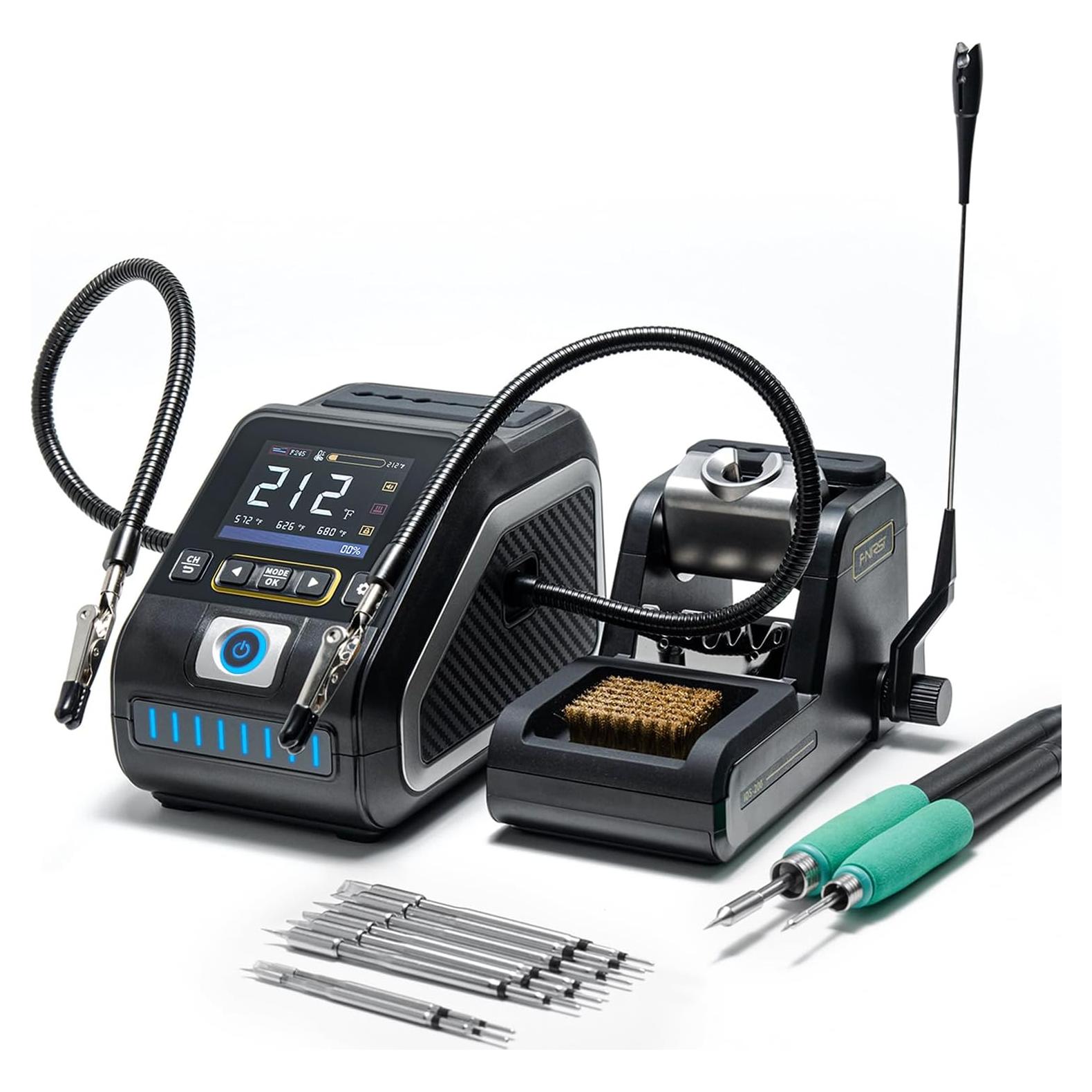 Estación de Soldadura FNIRSI DWS-200 200W Pantalla Color