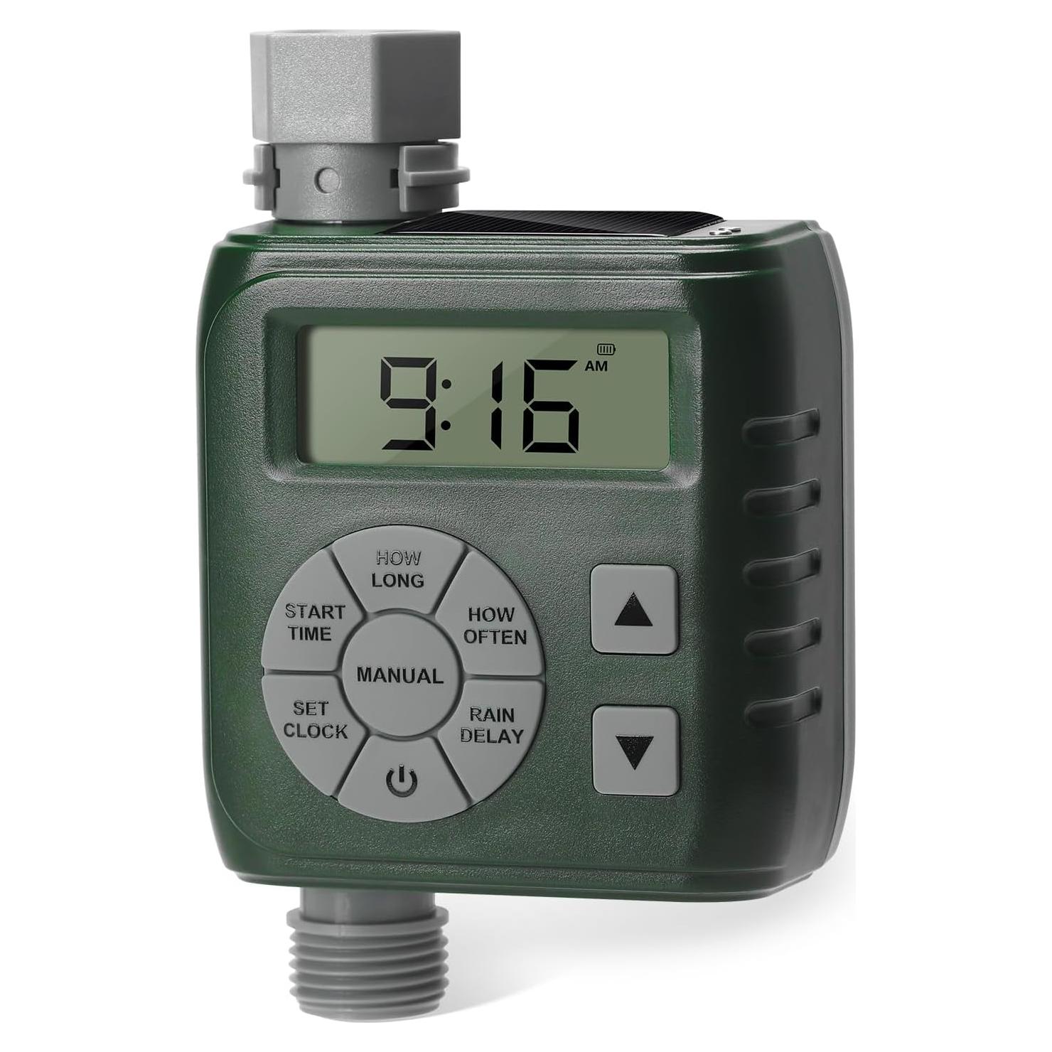 Temporizador de Riego Zuomeng ZM-109 Verde Programable