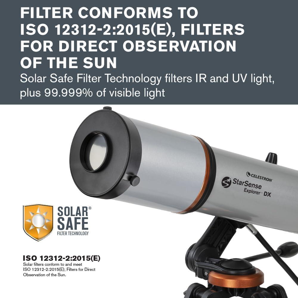 Filtro Solar Celestron EclipSmart para Telescopios 102mm