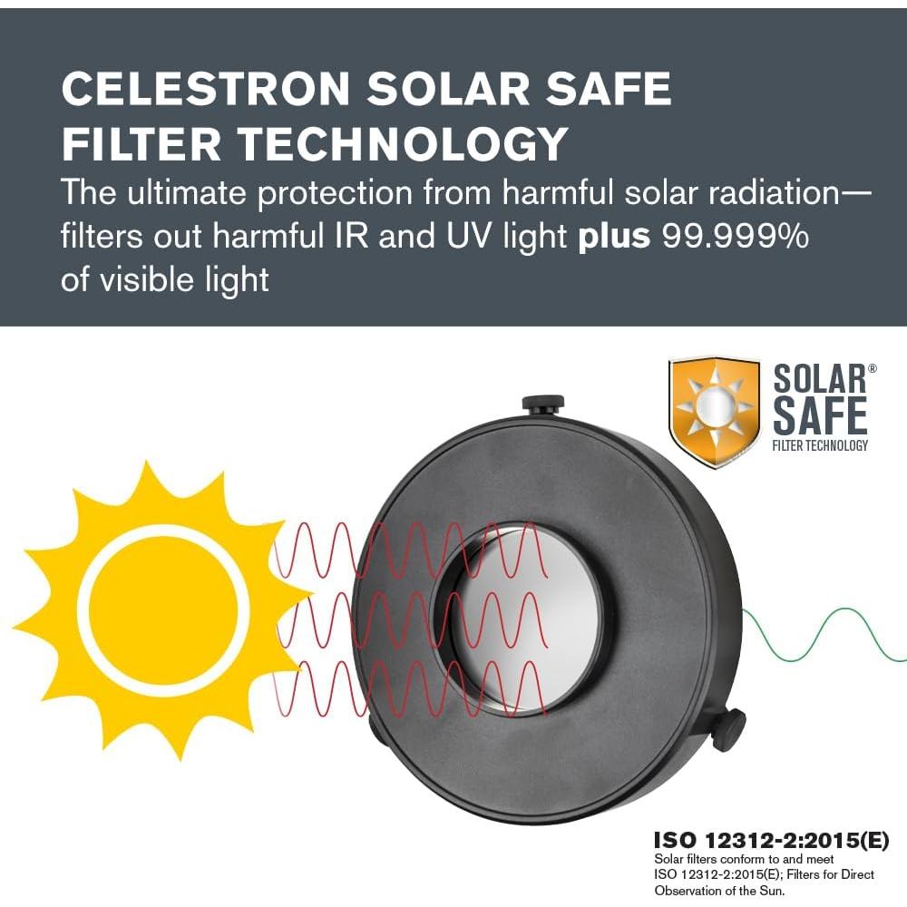 Filtro Solar Celestron EclipSmart para Telescopios 102mm