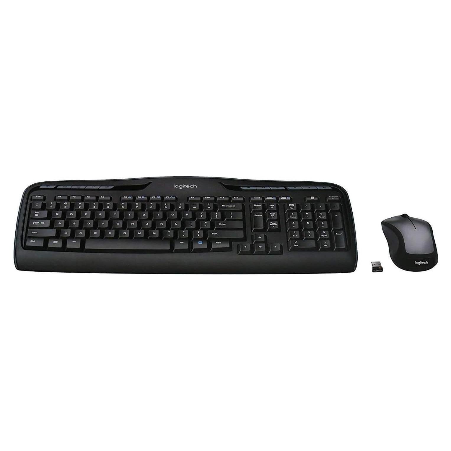 Combo Inalámbrico Teclado y Ratón Logitech MK335 - Negro/Plata