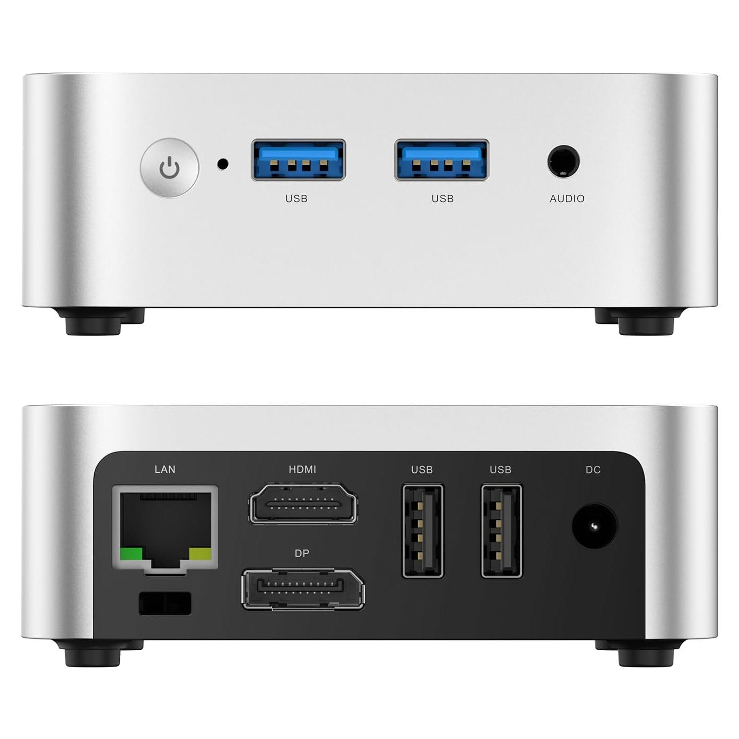 Mini PC ACEMAGIC V1 N97, 16GB RAM, 512GB SSD, 4K