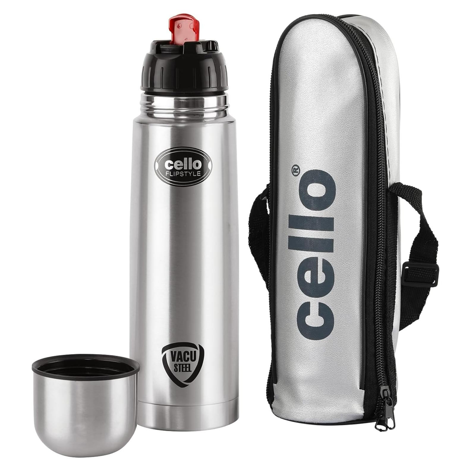 Botella Térmica Cello Flipstyle 1000ml Acero Inoxidable