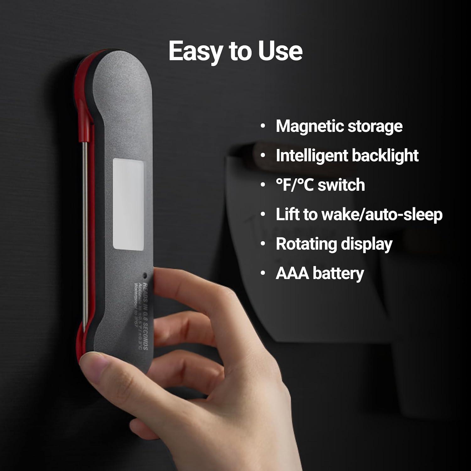 Termómetro de Carne Digital ThermoMaven F1 Pro 0.6s Preciso