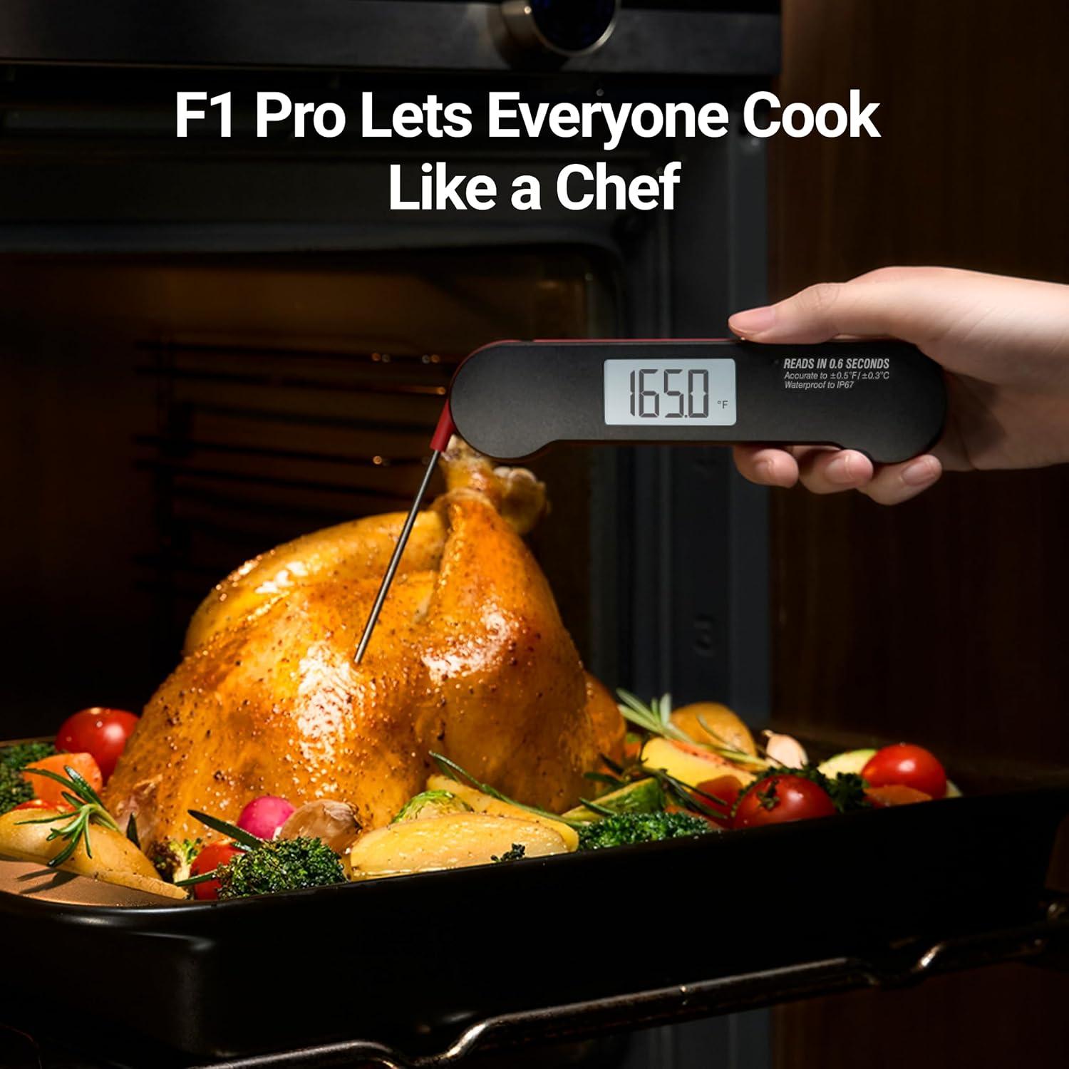 Termómetro de Carne Digital ThermoMaven F1 Pro 0.6s Preciso