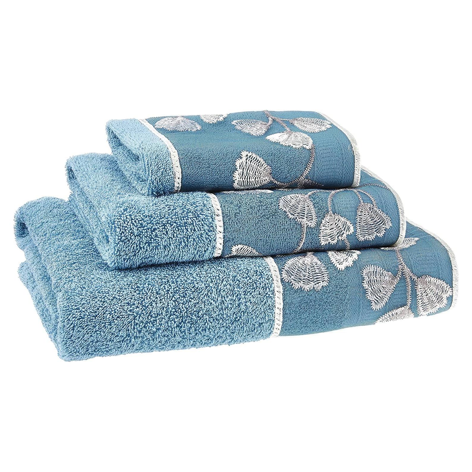 Conjunto de Toallas de Baño Zahari Home Capri 3 Piezas Algodón