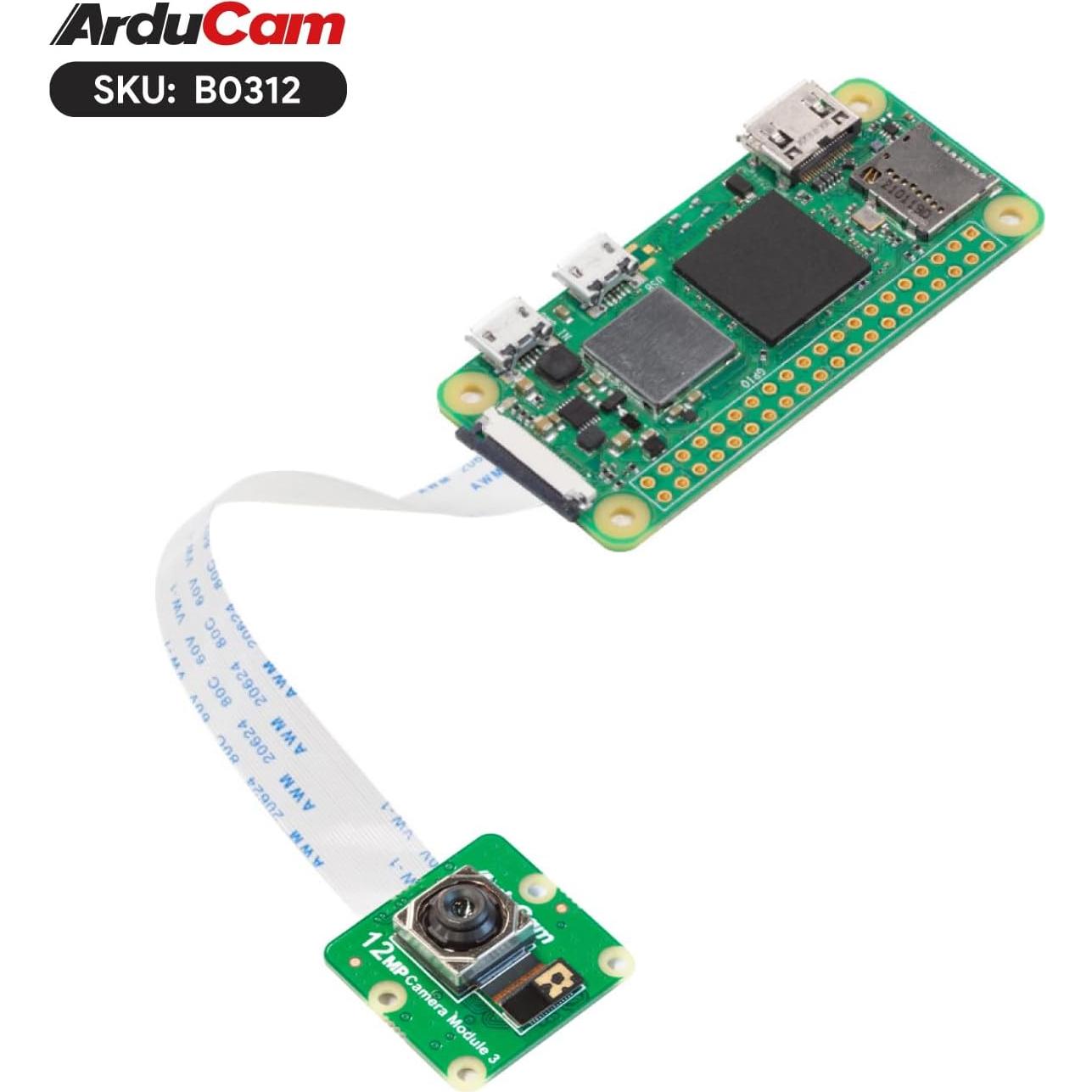 Cámara Arducam 12MP IMX708 Autofocus para Raspberry Pi V3