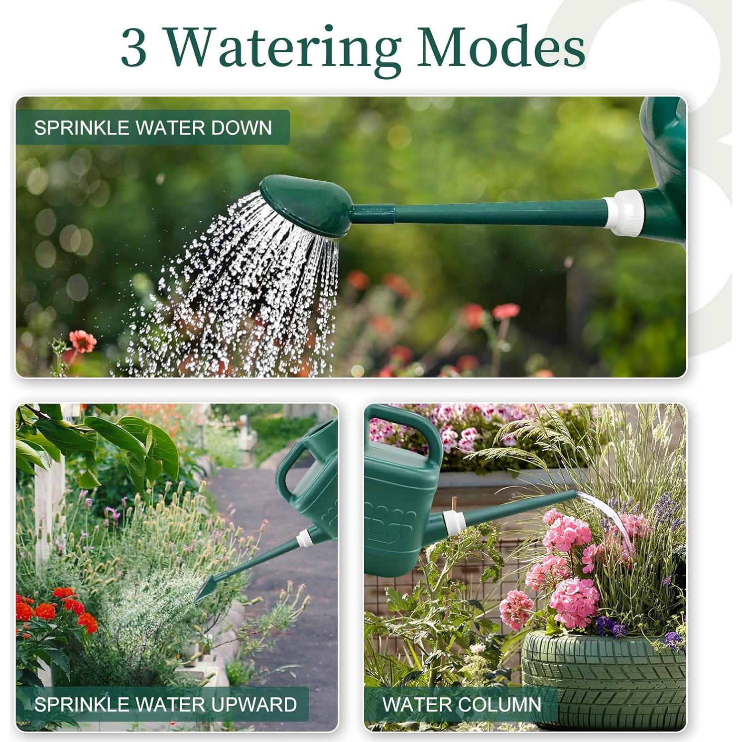 Regadera Qilebi 7.57 L con Pico Largo y Cabezal de Acero