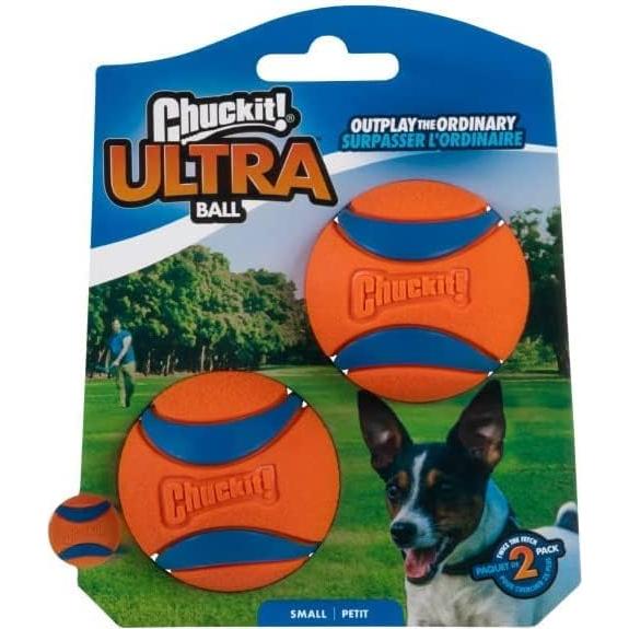 Chuckit! Ultra Ball Juguete para Perros 4 Pelotas 11.4 cm