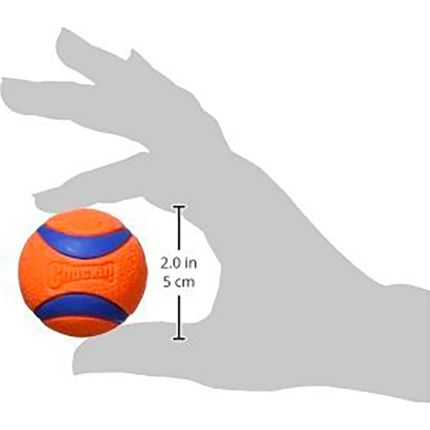 Chuckit! Ultra Ball Juguete para Perros 4 Pelotas 11.4 cm