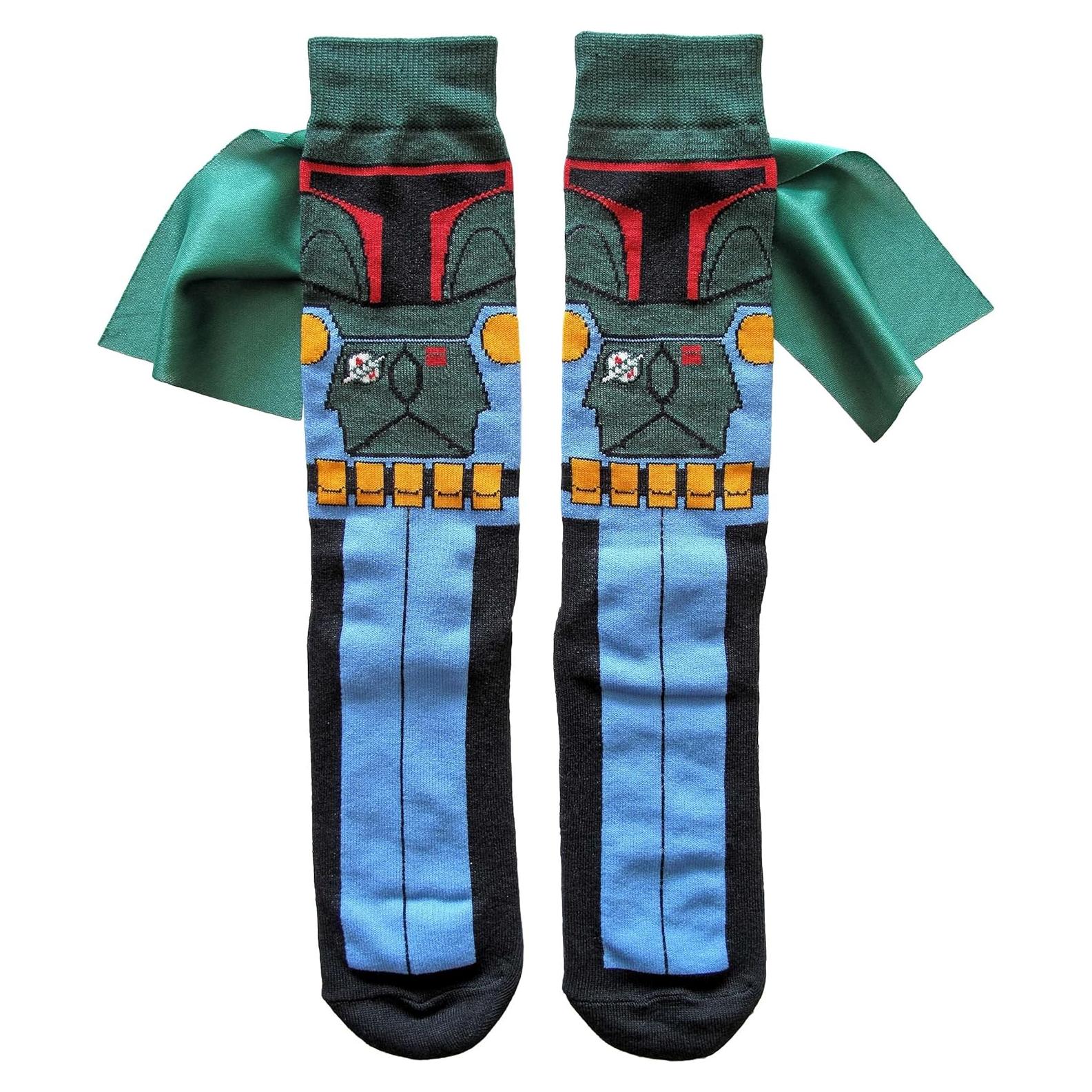 Calcetines de Hombre Boba Fett con Capa Star Wars Talla 6-12