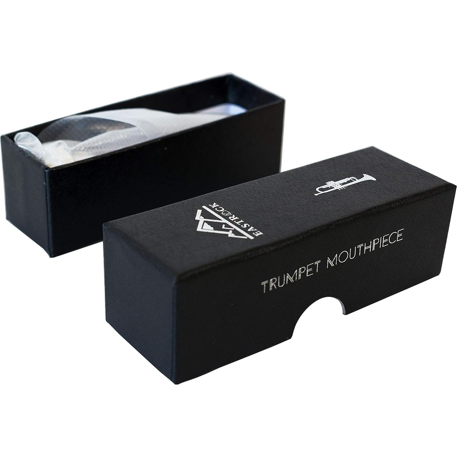 Boquilla de Trompeta 5C EastRock Plateada para Bb