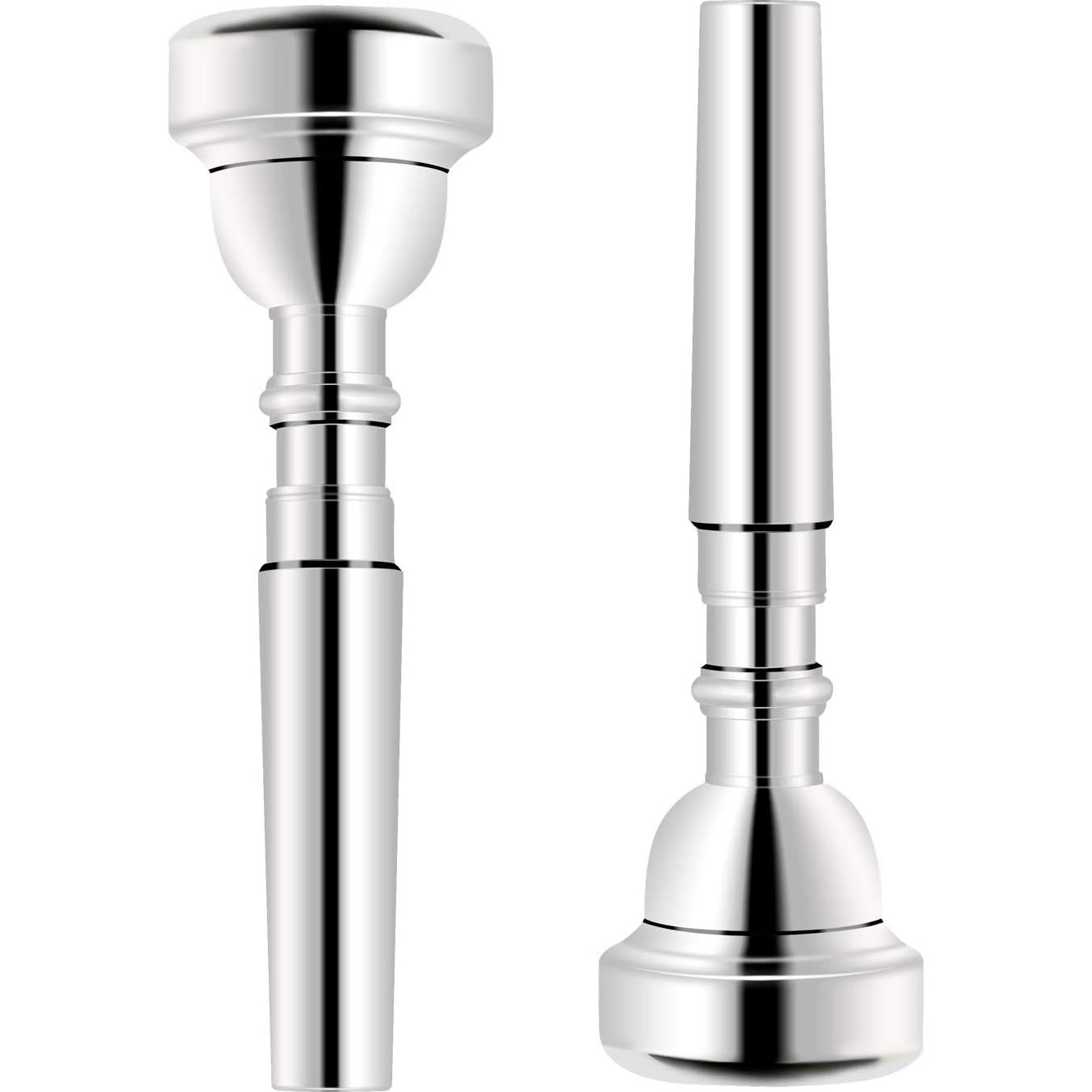 Boquilla de Trompeta 5C EastRock Plateada para Bb